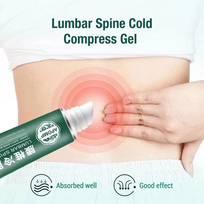 Lumbar Spine Cooling Gel (20 grams) | Topical Gel for Lumbar Strain, Soreness, Numbness and Pain