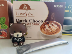 NUGEN Dark Choco Chocolate Drink with Cocoa, Arabica Coffee and L-Carnitine