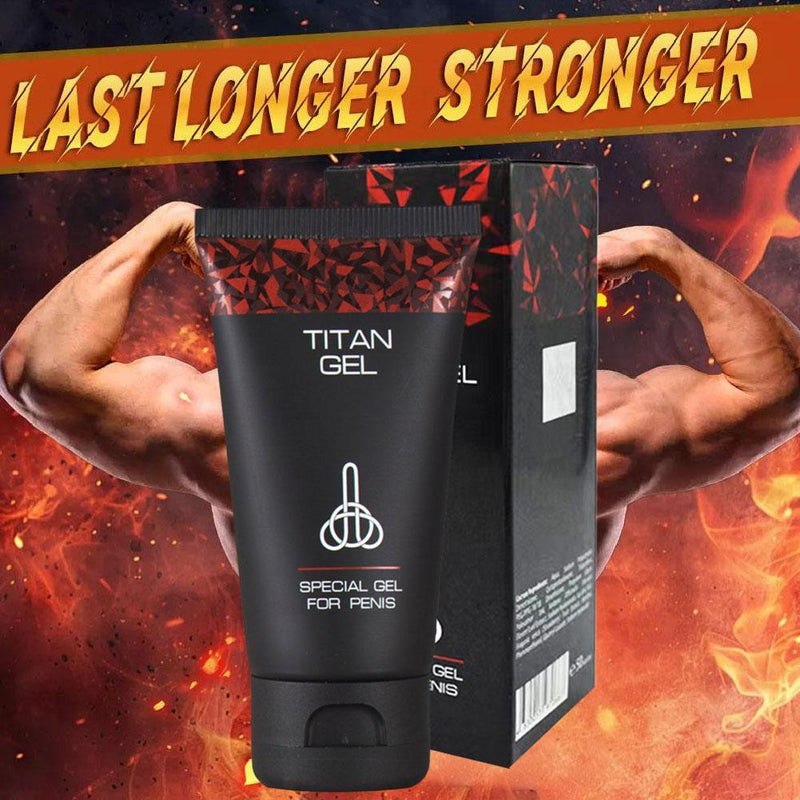 TITAN GEL - Special Gel for Penis (50ml) | Intimate Gel Lubricant for Penis Enlargement, Longer Sex, and Sexual Enhancement