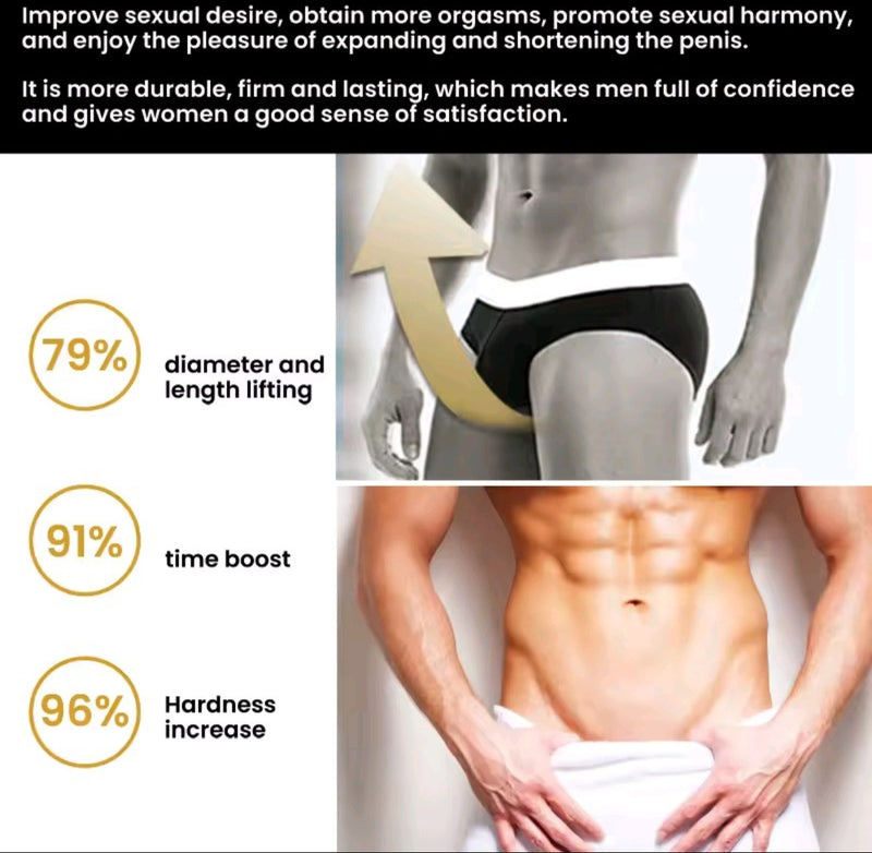 JJLBRO Huge Men Cream for Penis Enlargement (50ml) | Topical Cream for Bigger Penis, Longer Sex, and Sexual Confidence