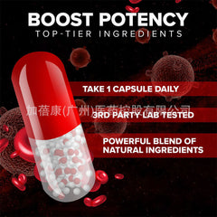 GINAX Gluco Revives Blood Support Capsule | Dietary Supplement for Blood Health, Beta Cell Regeneration, Blood Sugar, Metabolism, and Energy Production