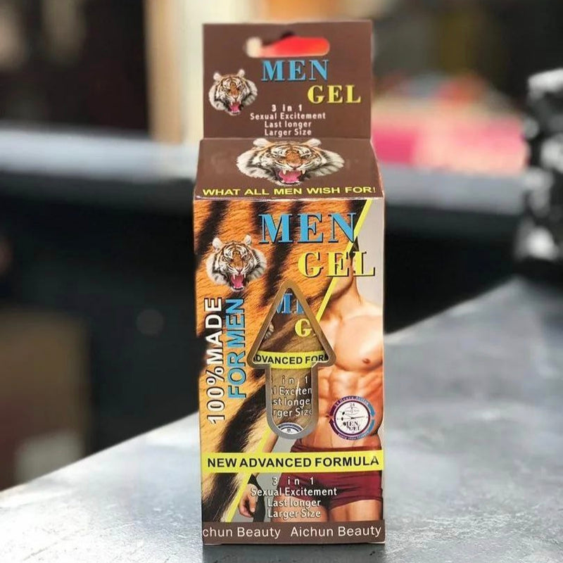 3-in-1 Men Gel for Sexual Excitement, Longer Sex, and Penis Enlargement