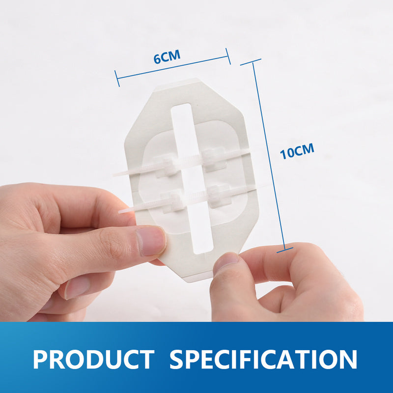 Zipper Strip Skin Closure for Wound Dressing (2 pieces)