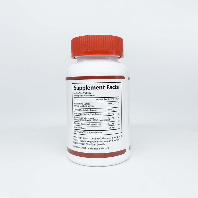 Joint Support Tablet with Glucosamine, Chondroitin, and MSM (120 tablets)