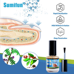 Nail Fungus Liquid (15ml) | Topical Ointment for Ingrown Nails, Brittle Nails, Thick Nails, Sinking Nails, and Discolored Nails