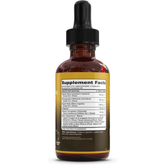 ADAPTODRIVE Maca Root Liquid Drops with Ashwagandha, Fenugreek, Beet Root, and L-Arginine (60ml)