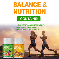 Simply Fruits and Veggies Capsules (2 bottles)