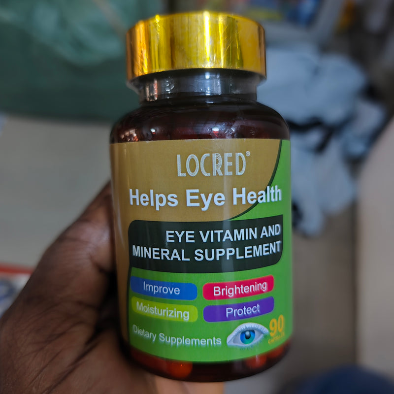 Eye Health Capsule with Vitamins and Minerals (90 capsules) | Dietary Supplement for Eye Strain, Dry Eyes, Eye Fatigue, Itchy Eyes, and Vision Care