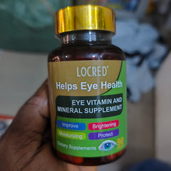 Eye Health Capsule with Vitamins and Minerals (90 capsules) | Dietary Supplement for Eye Strain, Dry Eyes, Eye Fatigue, Itchy Eyes, and Vision Care