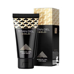 TITAN GEL GOLD Special Gel for Men (50ml) | Intimate Gel Lubricant for Penis Enlargement, Longer Sex, and Sexual Enhancement