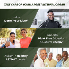 Liver Cleanse and Detox Capsules with Milk Thistle, Dandelion, Andrographis Paniculata, and Berberine (70 capsules, 250mg milk thistle)
