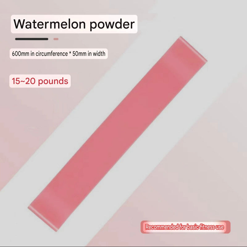 5-in-1 Resistance Loop Band with Free Pouch (X-Light, Light, Medium, Heavy, and X-Heavy)