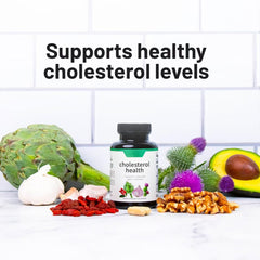 Cholesterol Health Capsules | Dietary Supplement for Cholesterol, Heart, Triglycerides, and Circulation