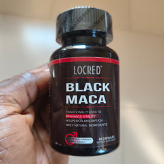 Black Maca Capsule | Dietary Supplement for Vitality, Masculinity, Energy and Sexual Performance