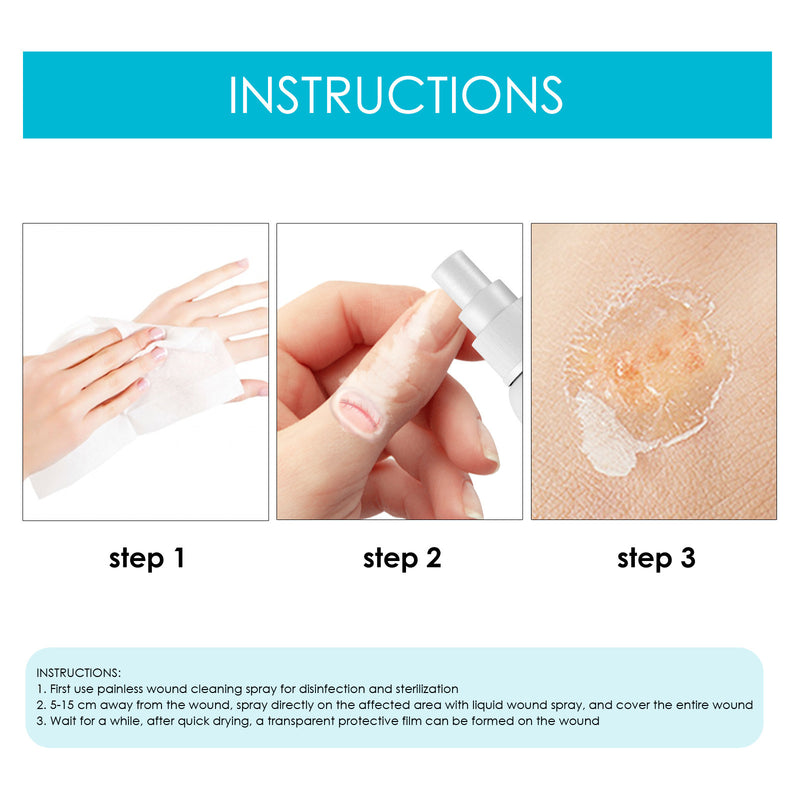 Liquid Wound Dressing | Liquid First Aid for Cuts and Wounds