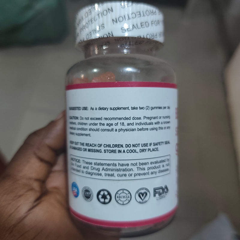 Blood Sugar Support Gummies with Blueberry, Cassia Cinnamon, and Gymnema Sylvestre (0g Sugar) | Dietary Supplement for Diabetes, Blood Pressure, and Cardiovascular Health
