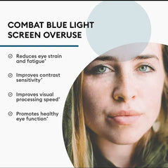 Eye Vitamin and Mineral Capsule | Dietary Supplement for Eye Strain, Dry Eyes, Eye Fatigue, Itchy Eyes, and Vision Care
