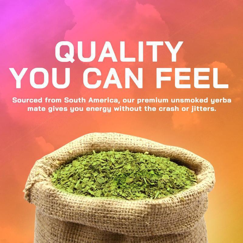 Yerma Magic Capsules with Yerba Mate (375mg) and Caffeine (75mg) | Dietary Supplement for Mental Focus, Fatigue, Digestion, and Mood