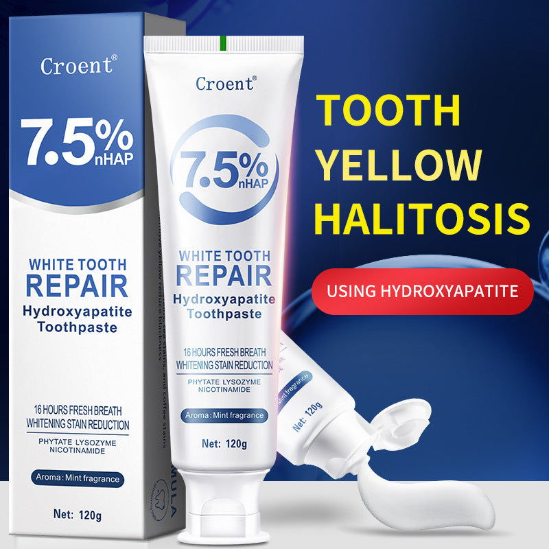 CROENT 7.5% Hydroxyapatite Whitening Toothpaste