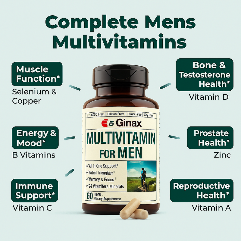 Multivitamin Capsules for Men