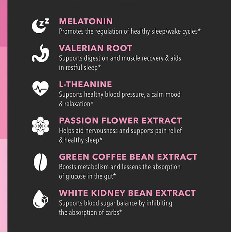 Night Time Fat Burner Capsule for Women | Dietary Supplement for Weight Loss, Metabolism, Sleep, Energy, and Performance