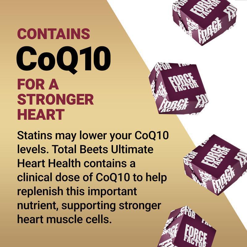 Beets Ultimate NHeart Health Soft Chews with Beetroot, Grape, and CoQ10