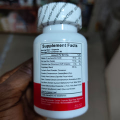 GINAX Gluco Revives Blood Support Capsule | Dietary Supplement for Blood Health, Beta Cell Regeneration, Blood Sugar, Metabolism, and Energy Production