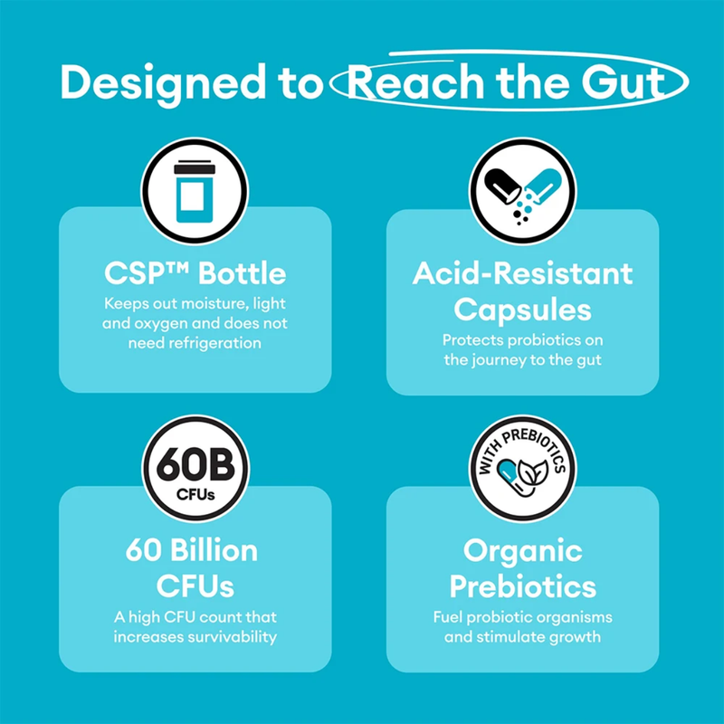 60 Billion Probiotic Capsule (10 strains, 30 capsules)