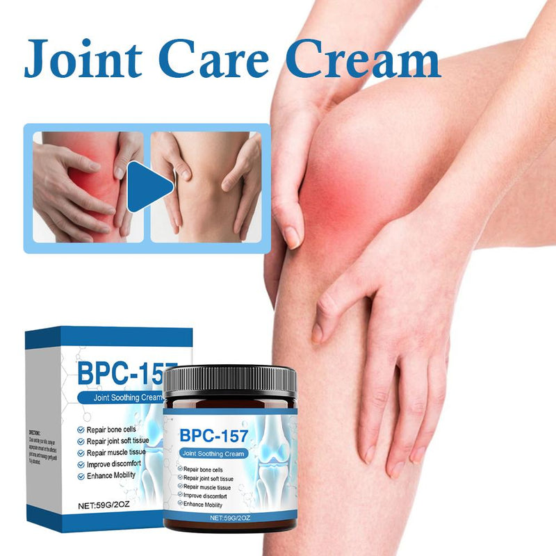 BPC-157 Joint Healing Cream (59 grams) | Topical Ointment for Joint Care, Osteoarthritis, Swollen Muscles, Joint Inflammation, and Joint Pain Relief