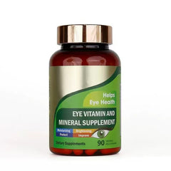 Eye Vitamin and Mineral Capsule | Dietary Supplement for Eye Strain, Dry Eyes, Eye Fatigue, Itchy Eyes, and Vision Care