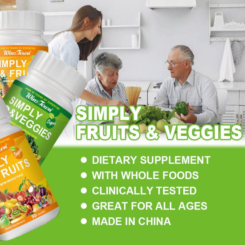 Simply Fruits and Veggies Capsules (2 bottles)