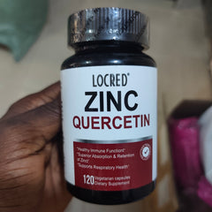Zinc and Quercetin Capsule (120 capsules, 800mg quercetin, 22mg zinc)