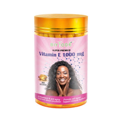 BIYODE Vitamin E Capsule (100 softgels, 1000mg) | Dietary Supplement for Skin, Immunity, Eye, Heart, and Antioxidant Protection