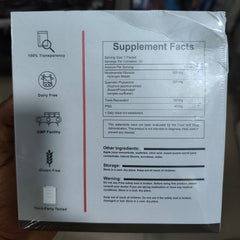 NAD+ (Nicotinamide Riboside) Drink with Quercetin, Resveratrol, and PQQ (30 sachets, 1000mg)
