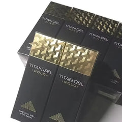 TITAN GEL GOLD Special Gel for Men (50ml) | Intimate Gel Lubricant for Penis Enlargement, Longer Sex, and Sexual Enhancement