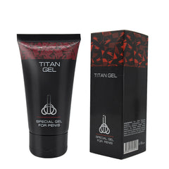 TITAN GEL - Special Gel for Penis (50ml) | Intimate Gel Lubricant for Penis Enlargement, Longer Sex, and Sexual Enhancement
