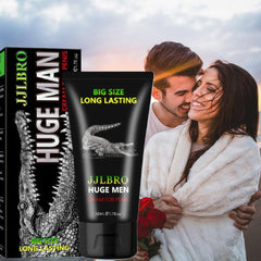 JJLBRO Huge Men Cream for Penis Enlargement (50ml) | Topical Cream for Bigger Penis, Longer Sex, and Sexual Confidence