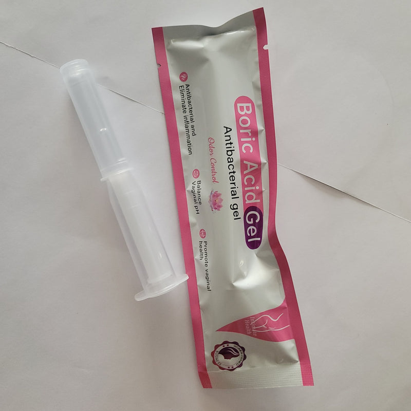 Boric Acid Gel | Antibacterial Gel for Odor, Discharge, Itching, pH Balance, Elasticity, and Vaginal Infections