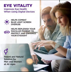 Eye Vitamin and Mineral Capsule | Dietary Supplement for Eye Strain, Dry Eyes, Eye Fatigue, Itchy Eyes, and Vision Care