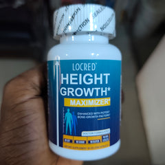 Height Growth Maximizer Capsule (For 12+ years and Adults) | Dietary Supplement for Growth Development, Bone Density, Cartilage Support, and Skeletal Health