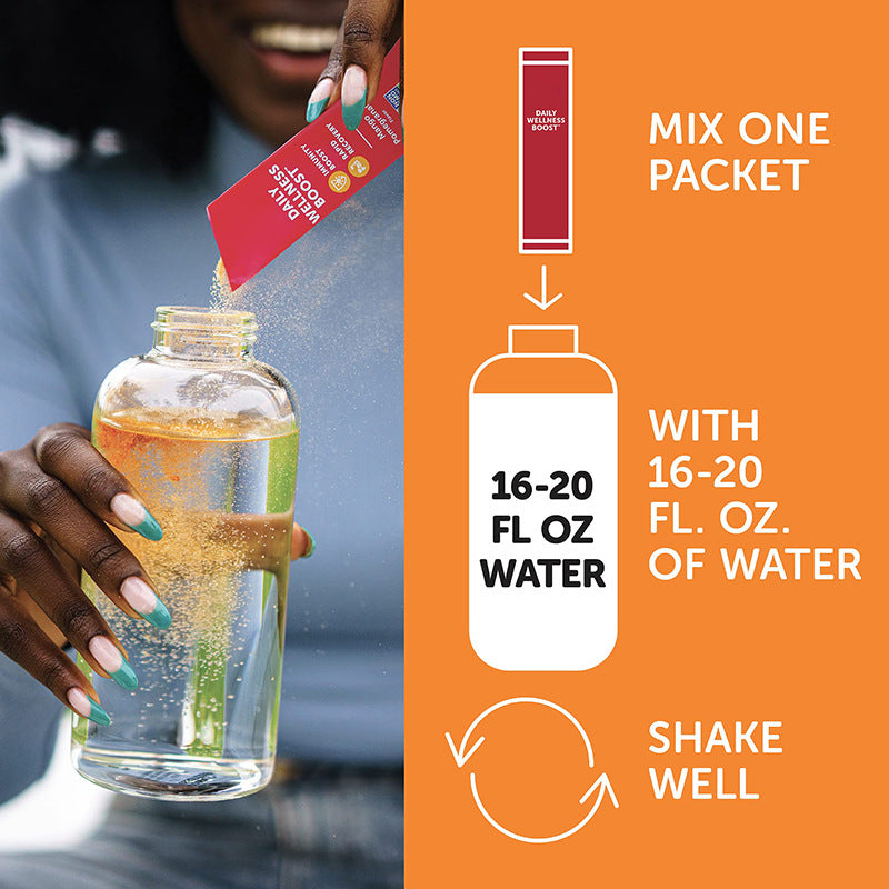 Hydration + Turmeric Electrolyte Drink Mix with Vitamins C & D and Zinc