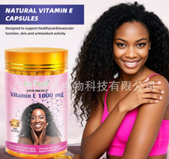 BIYODE Vitamin E Capsule (100 softgels, 1000mg) | Dietary Supplement for Anti-aging, Cell Repair, Blood Circulation, and Immunity