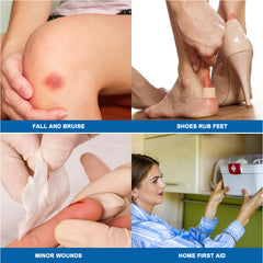 Wounds Bandage (50 strips) | Flexible, Breathable and Durable Antiseptic Plastic Strips