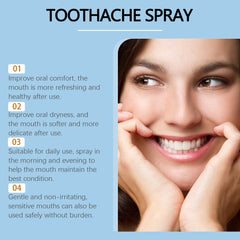 SOL LORA Toothache Instant Pain Relief Spray | Topical Spray for Gum Pain, Toothaches, Denture Pain, and Canker Sores