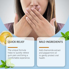 SOL LORA Toothache Instant Pain Relief Spray | Topical Spray for Gum Pain, Toothaches, Denture Pain, and Canker Sores