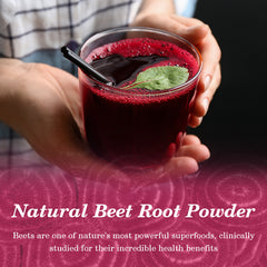 SuperBlend Beetroot Tea (20 teabags) | Herbal Tea for Heart Health, Blood Sugar, and Athletic Performance