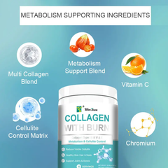 Multi-Collagen with Burn Powder (300 grams, 30 servings)