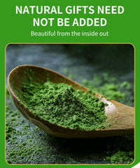 FITGUM Organic Barley Tea Powder with Glutathione and Collagen