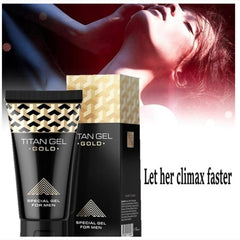 TITAN GEL GOLD - Special Gel for Men (50ml) | Intimate Gel Lubricant for Penis Enlargement, Longer Sex, and Sexual Enhancement