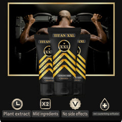 TITAN XXL Special Gel for Penis Enlargement (50ml) | Topical Gel for Bigger, Thicker and Stronger Penis
